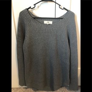 Grey Pinque Sweater